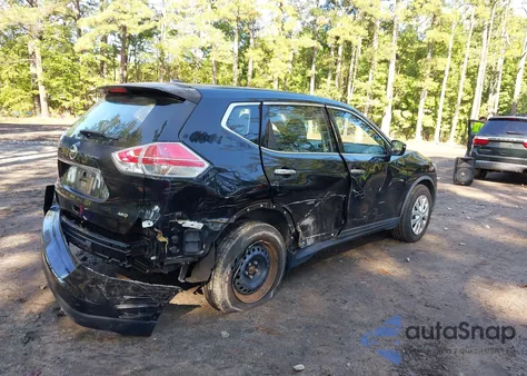 2015 Nissan Rogue S из США, поврежденный, VIN KNMAT2MV7FP527305